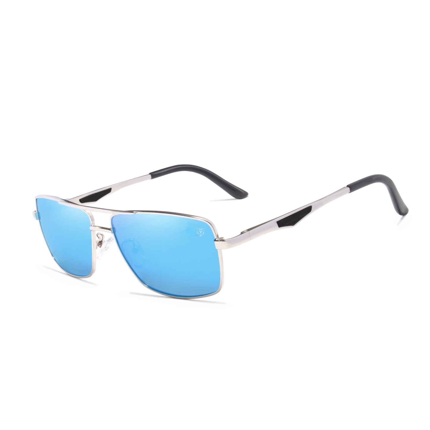 Mavericks - Espiaye Apparel Silver/Blue Sunglasses