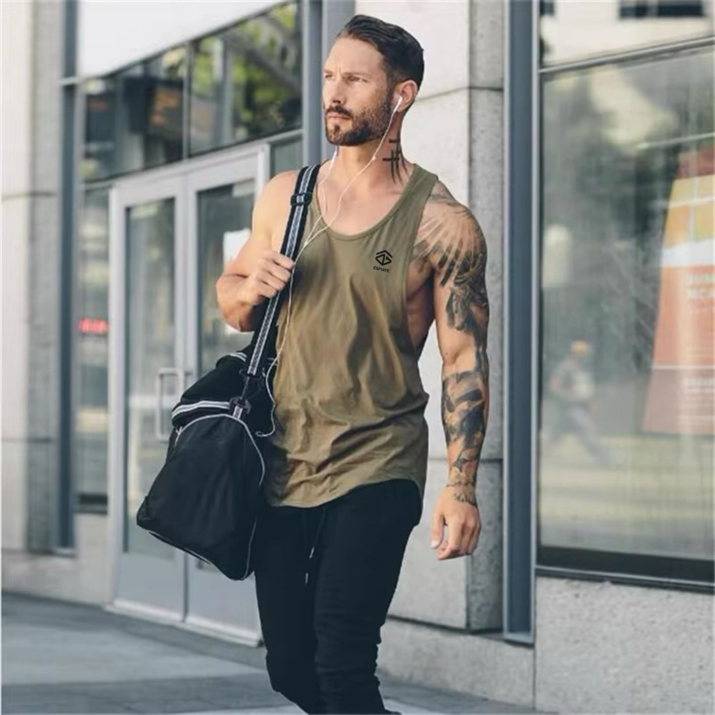 Classic Singlet - Espiaye Apparel Black / XS Tank Top