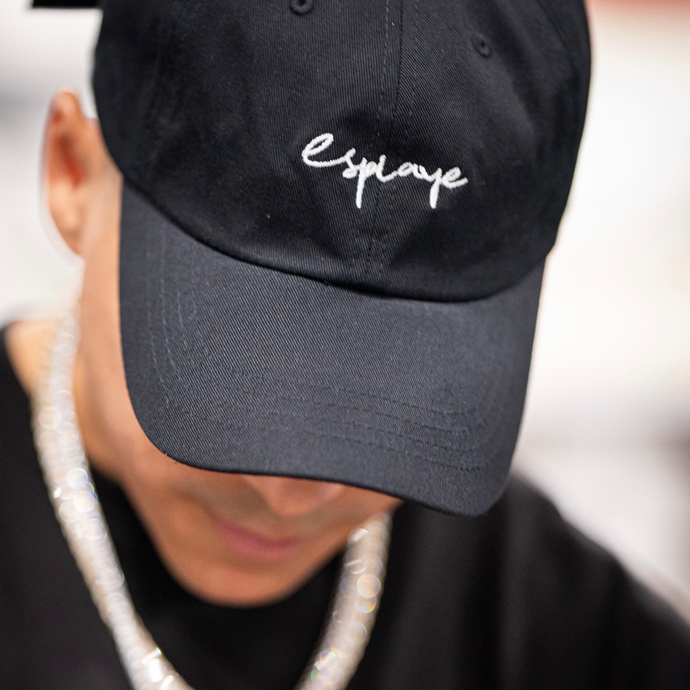 Signature Cap - Espiaye Apparel Black Cap