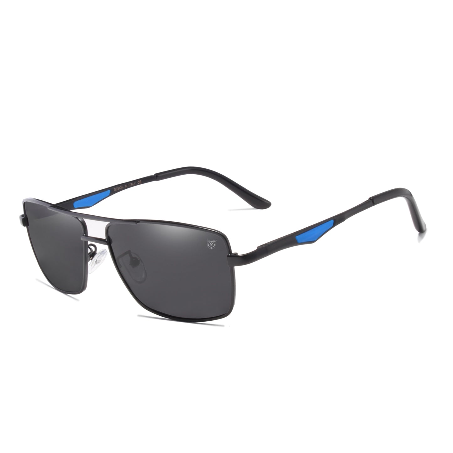 Mavericks - Espiaye Apparel Silver/Blue Sunglasses