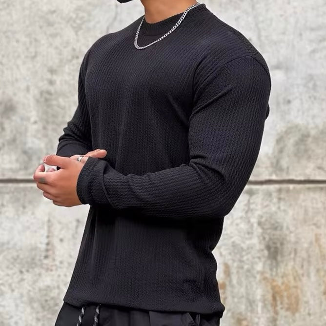 Long Sleeve Slim Fit T-shirt - Espiaye Apparel