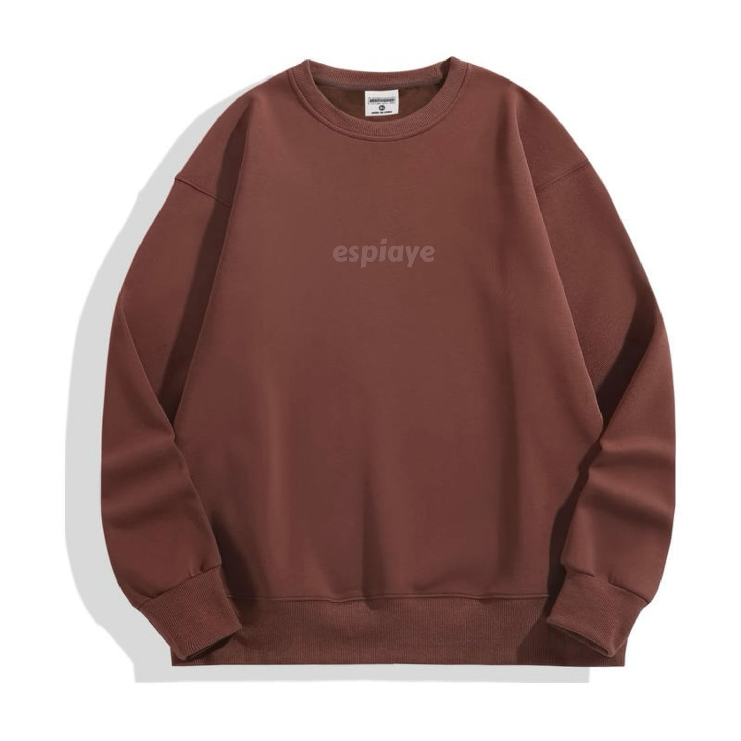 Staple Sweatshirt - Espiaye Apparel Brown / 2XS Sweatshirt