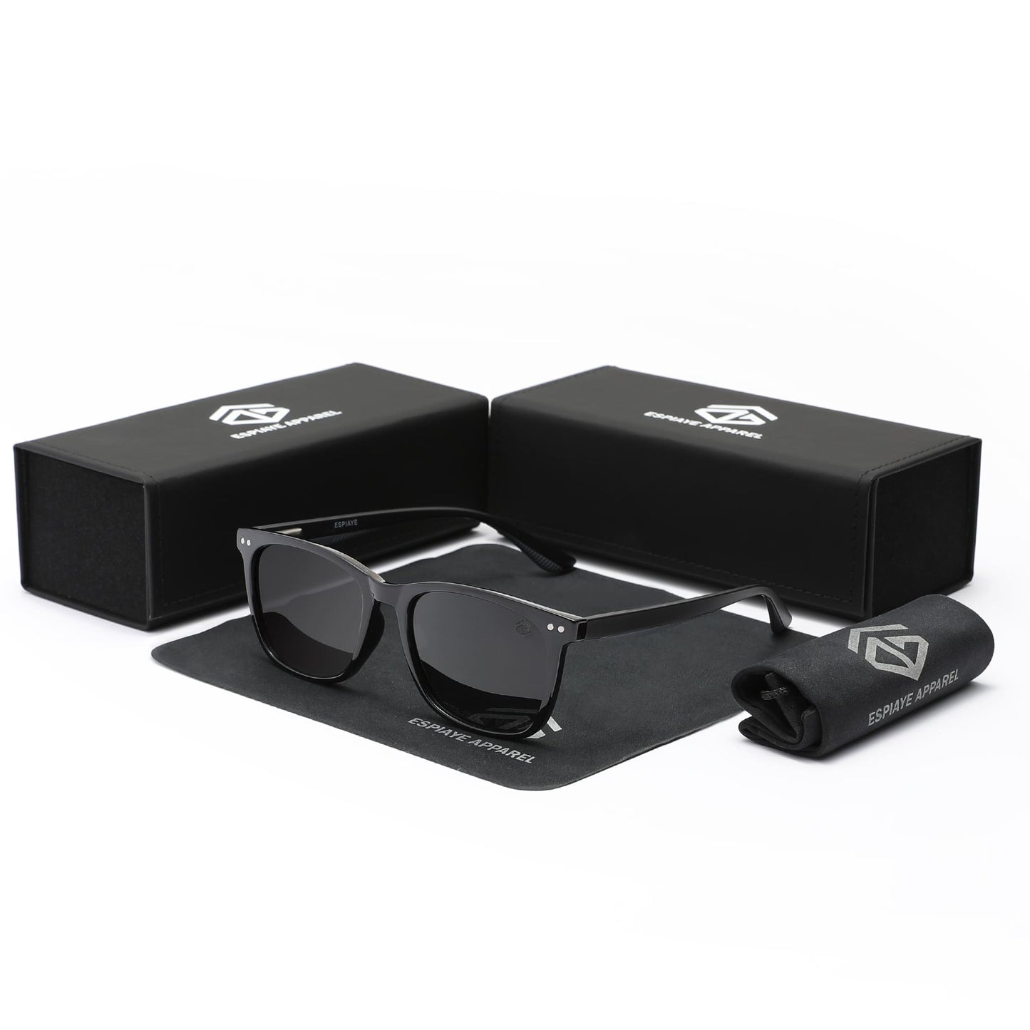 Brooklyns - Espiaye Apparel Clear/Green Sunglasses