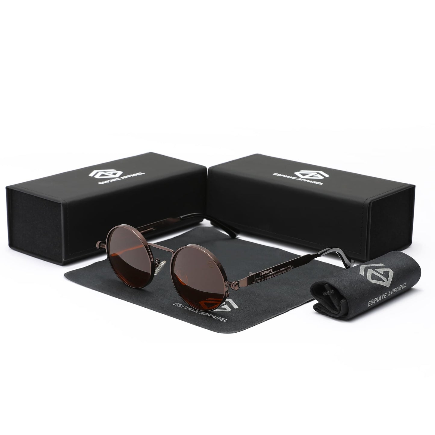 Hugos - Espiaye Apparel Gold/Gray Sunglasses