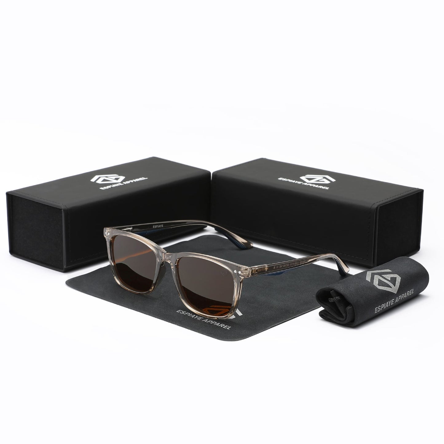 Brooklyns - Espiaye Apparel Clear/Green Sunglasses