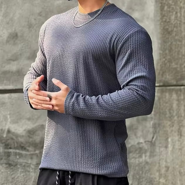 Long Sleeve Slim Fit T-shirt - Espiaye Apparel