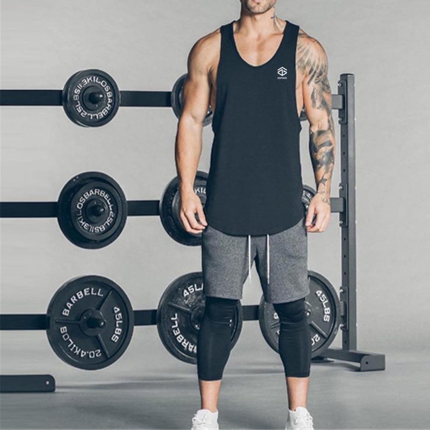 Classic Singlet - Espiaye Apparel Black / XS Tank Top