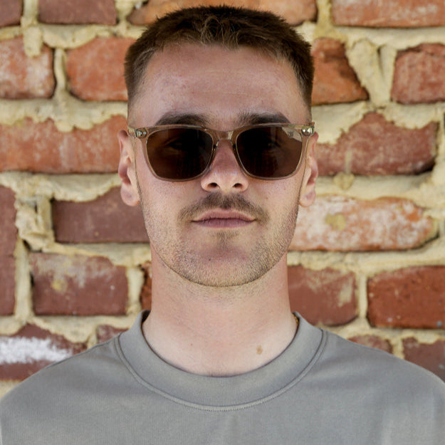 Brooklyns - Espiaye Apparel Clear/Green Sunglasses