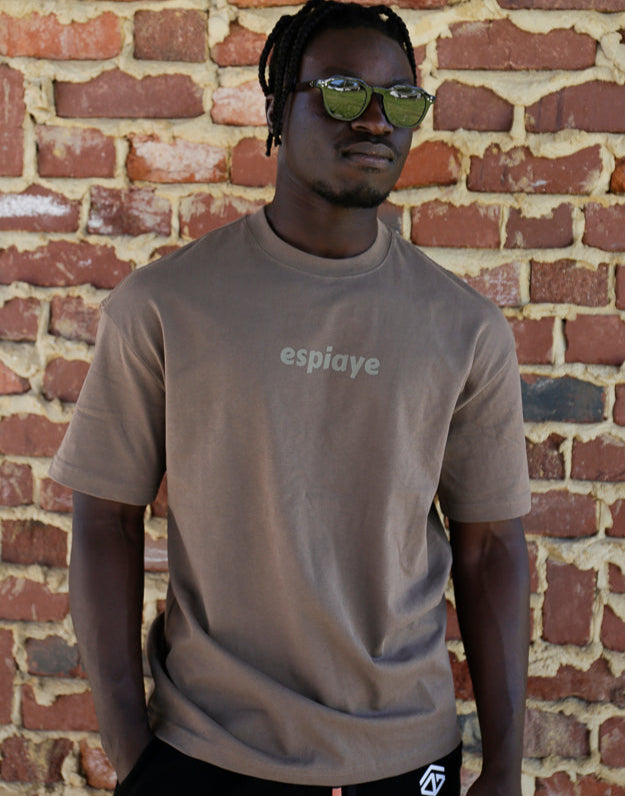 Heavyweight Staple Tee - Espiaye Apparel Brown / XS T-Shirt
