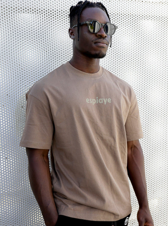 Heavyweight Staple Tee - Espiaye Apparel Brown / XS T-Shirt
