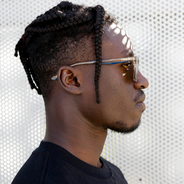 Brooklyns - Espiaye Apparel Clear/Green Sunglasses