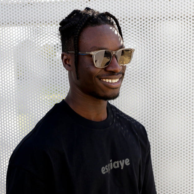 Brooklyns - Espiaye Apparel Clear/Green Sunglasses