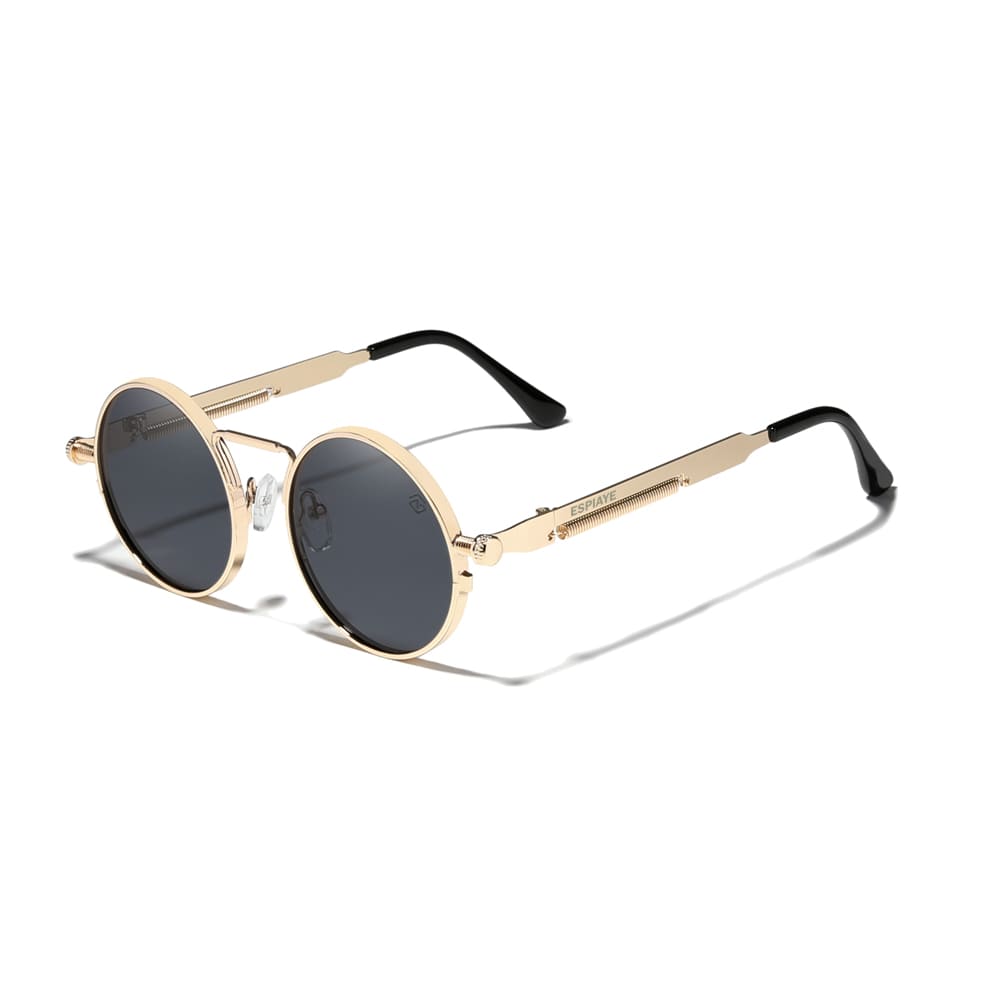 Hugos - Espiaye Apparel Gold/Gray Sunglasses
