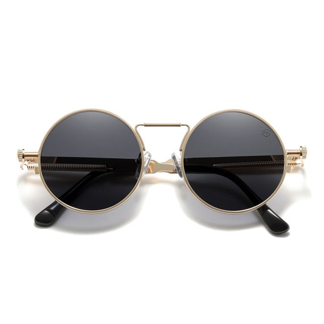 Hugos - Espiaye Apparel Gold/Gray Sunglasses