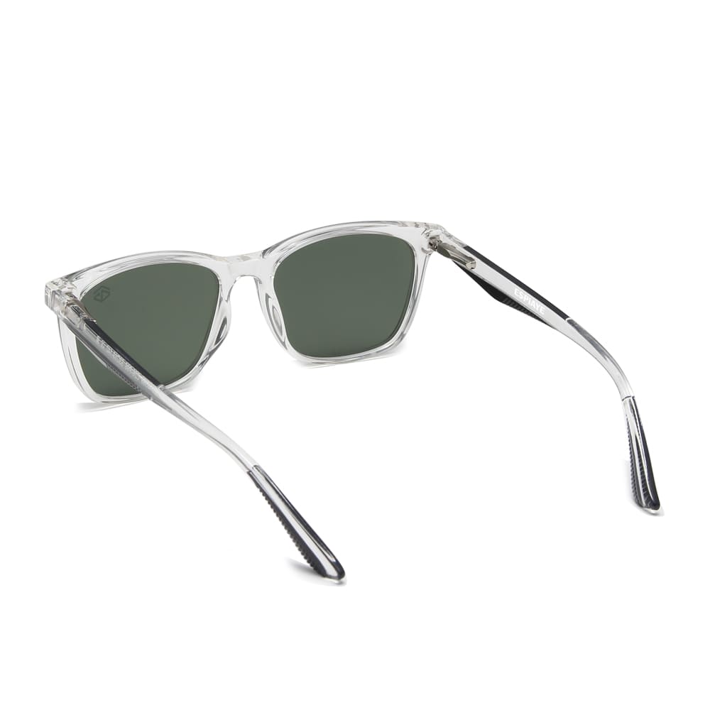 Brooklyns - Espiaye Apparel Clear/Green Sunglasses