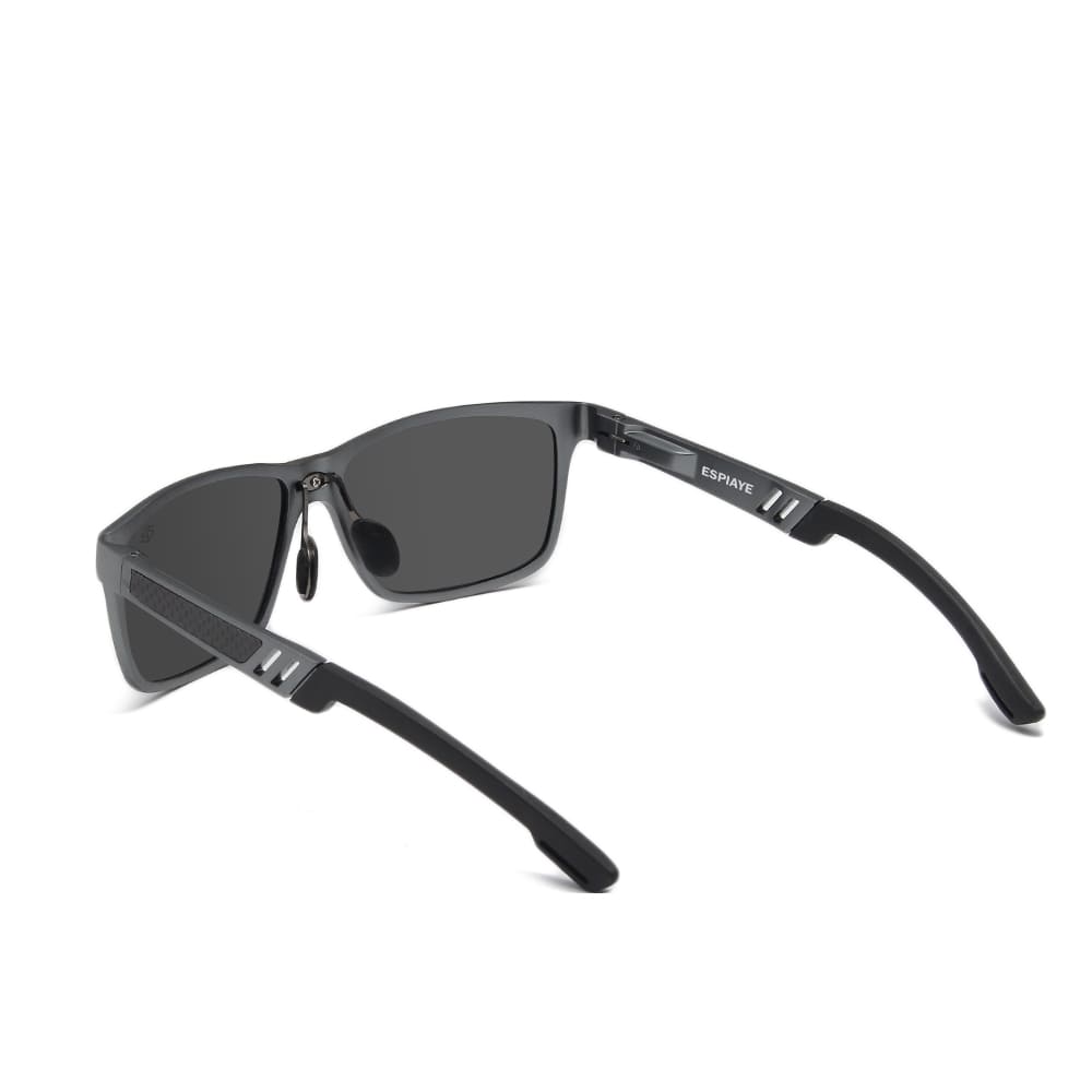 Archetypes - Espiaye Apparel Gun Metal/Blue Sunglasses