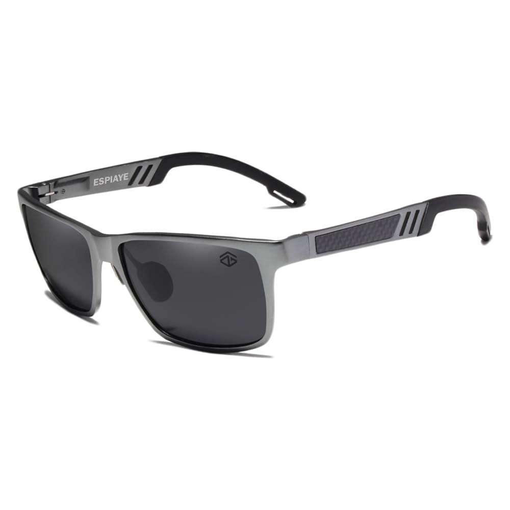 Archetypes - Espiaye Apparel Gun Metal/Blue Sunglasses