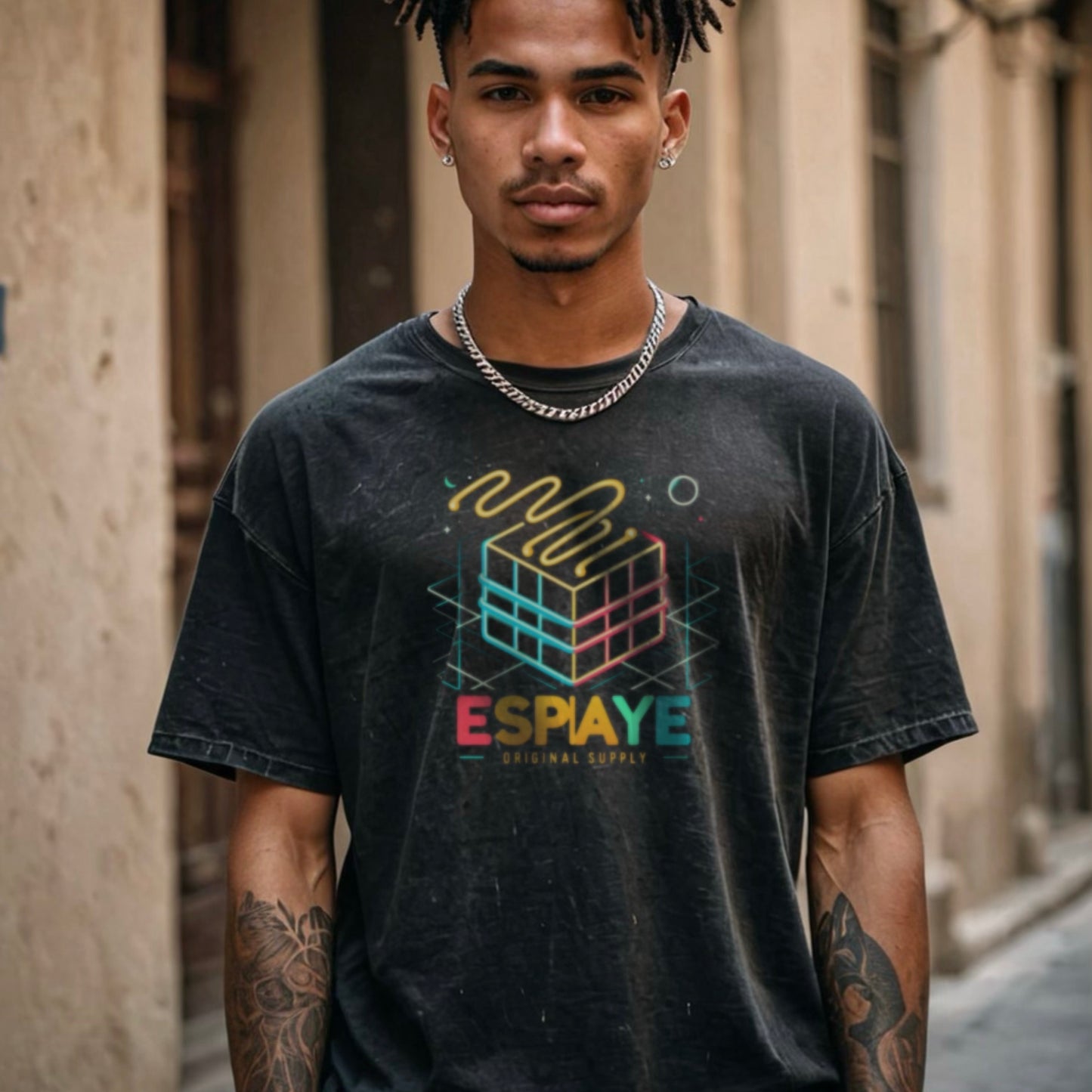 CUBE Tee - Espiaye Apparel 2XS T-Shirt