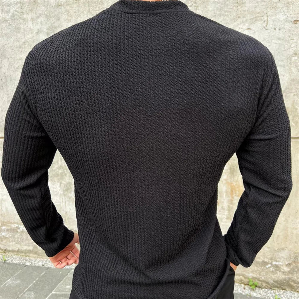Long Sleeve Slim Fit T-shirt - Espiaye Apparel