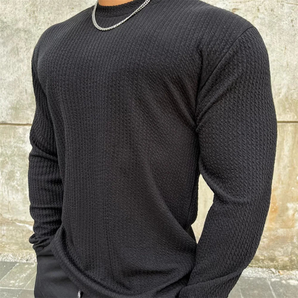Long Sleeve Slim Fit T-shirt - Espiaye Apparel