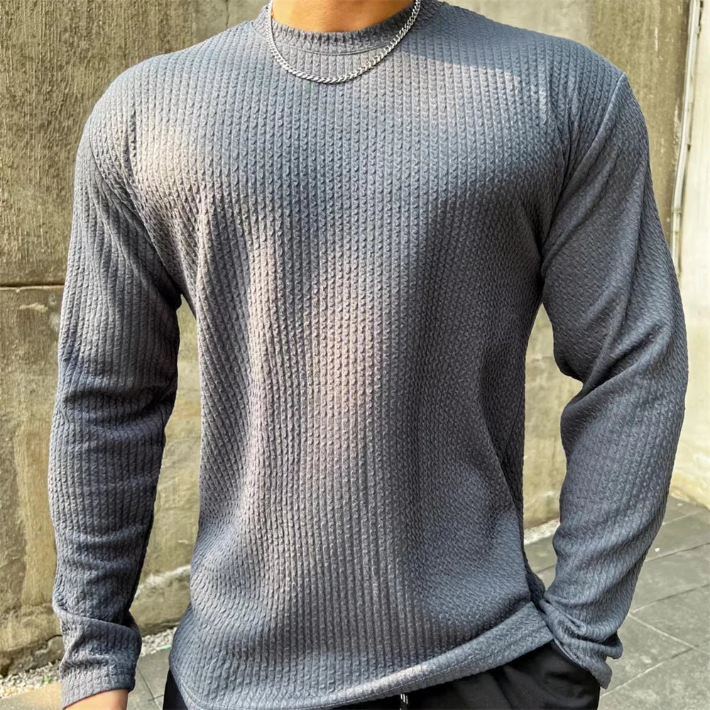 Long Sleeve Slim Fit T-shirt - Espiaye Apparel