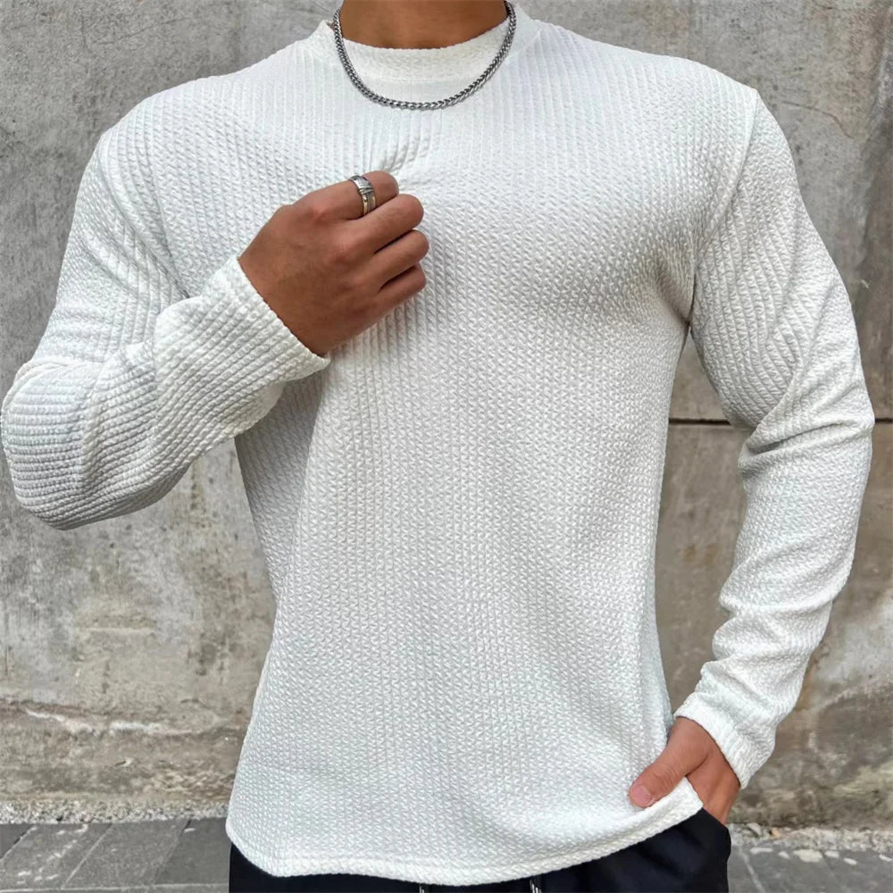 Long Sleeve Slim Fit T-shirt - Espiaye Apparel