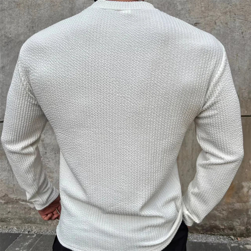 Long Sleeve Slim Fit T-shirt - Espiaye Apparel