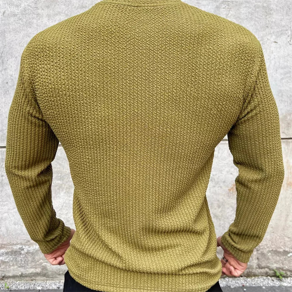 Long Sleeve Slim Fit T-shirt - Espiaye Apparel