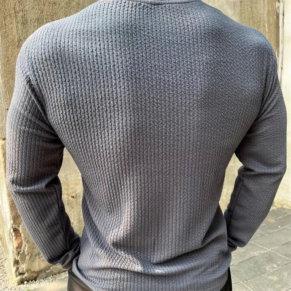Long Sleeve Slim Fit T-shirt - Espiaye Apparel