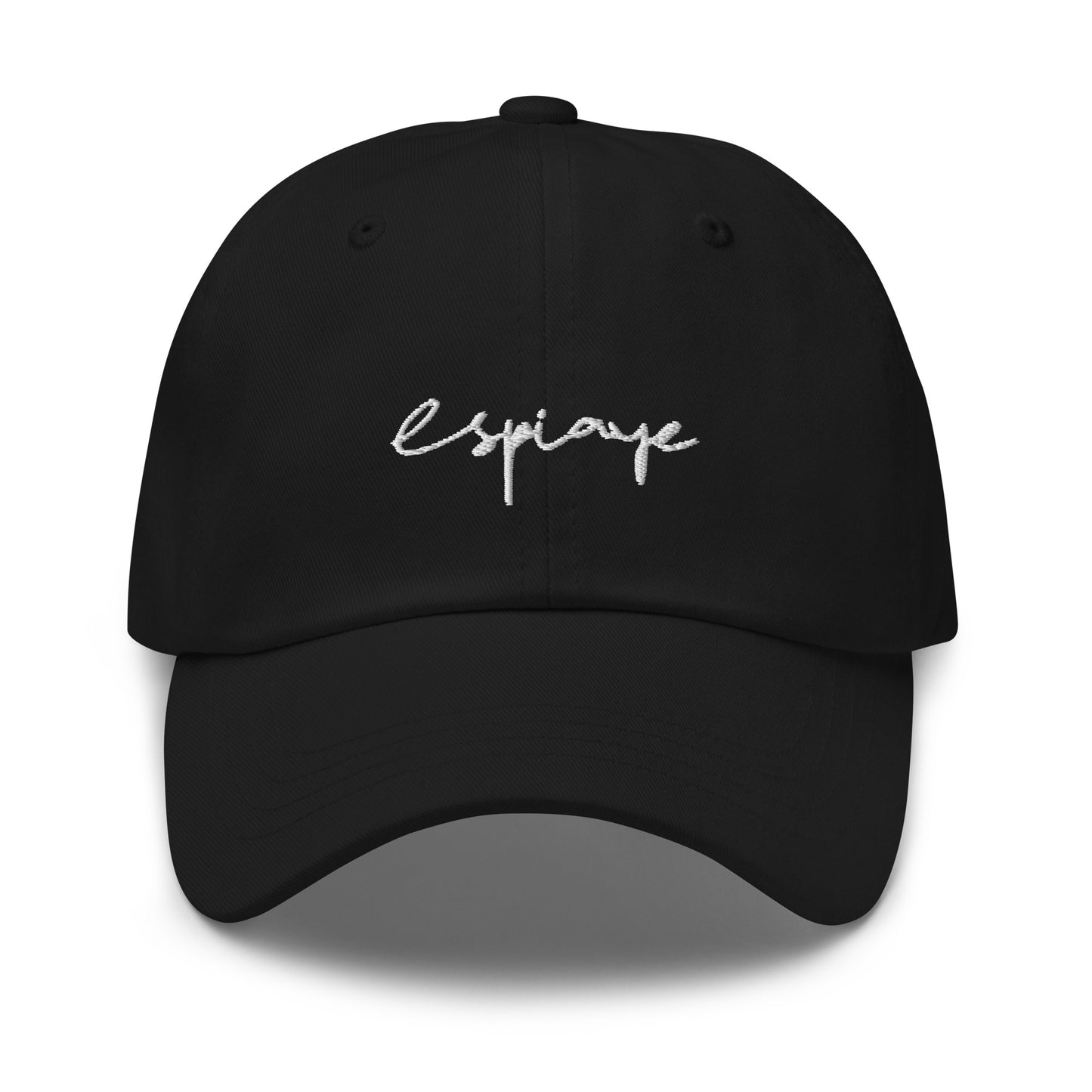 Signature Cap - Espiaye Apparel Black Cap