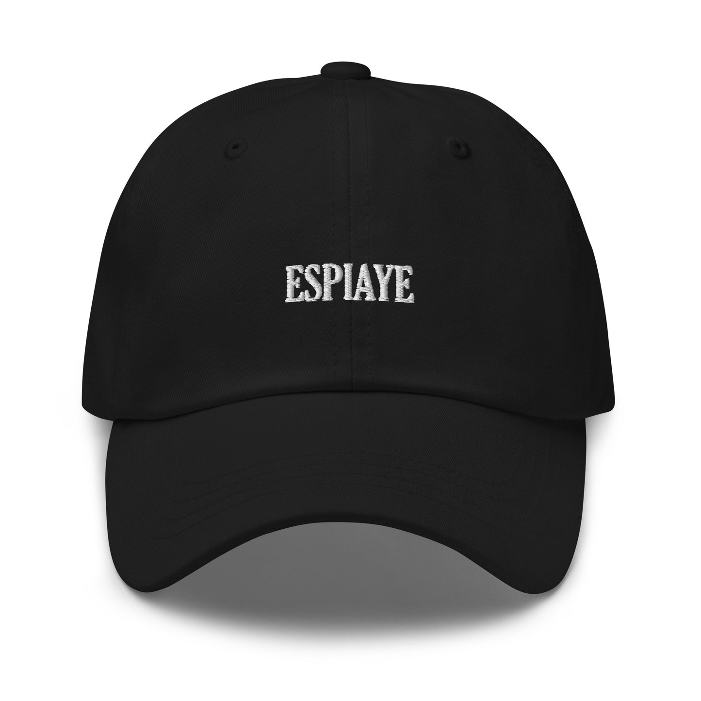 Staple Cap - Espiaye Apparel Black Cap