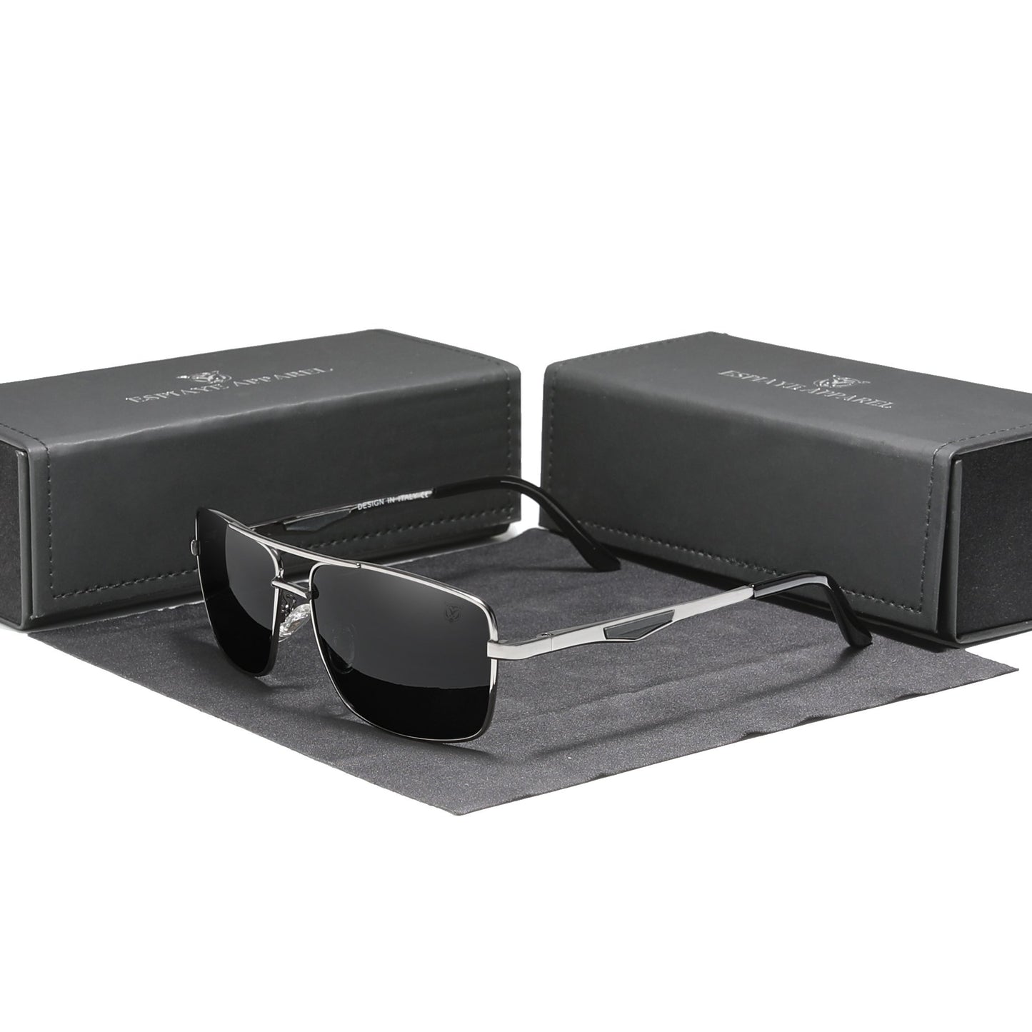 Mavericks - Espiaye Apparel Silver/Blue Sunglasses