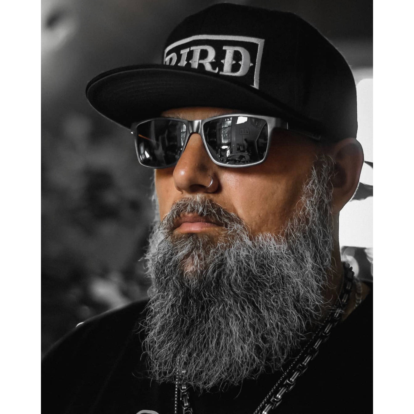 Archetypes - Espiaye Apparel Gun Metal/Blue Sunglasses