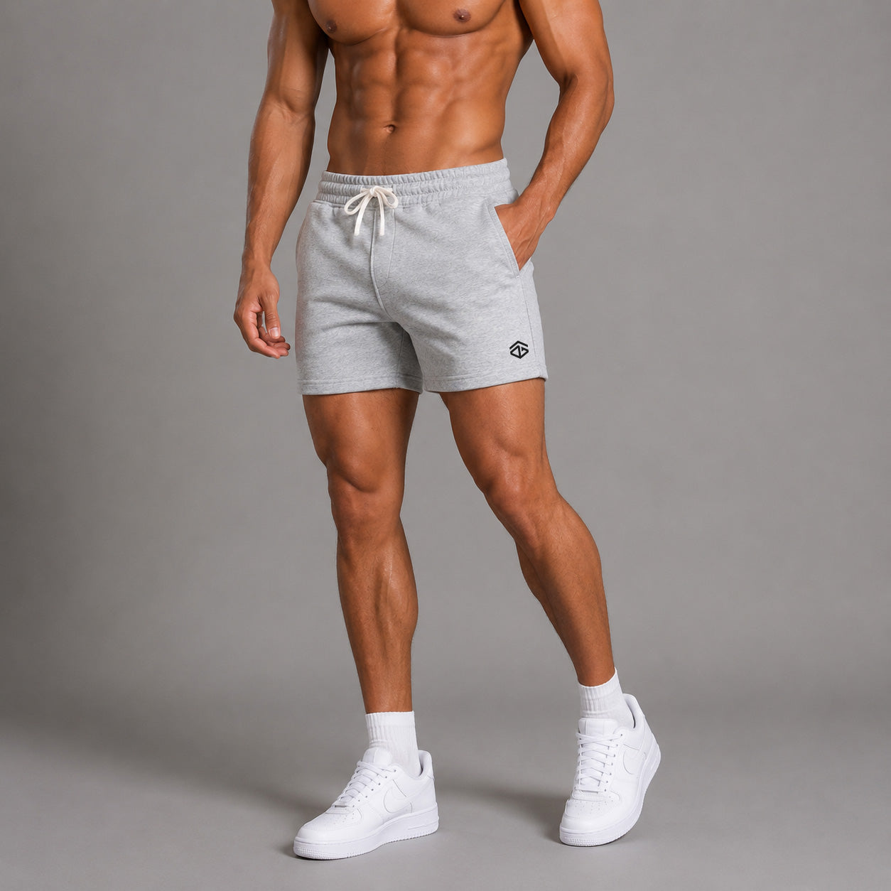 4" Cotton Gym Shorts