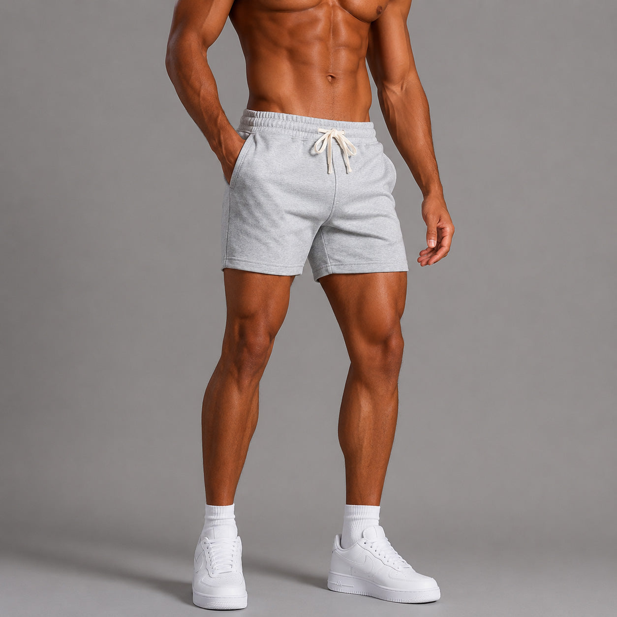 4" Cotton Gym Shorts